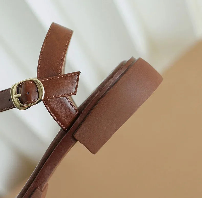 LINDY | ESLEGANT LEATHER SANDALS