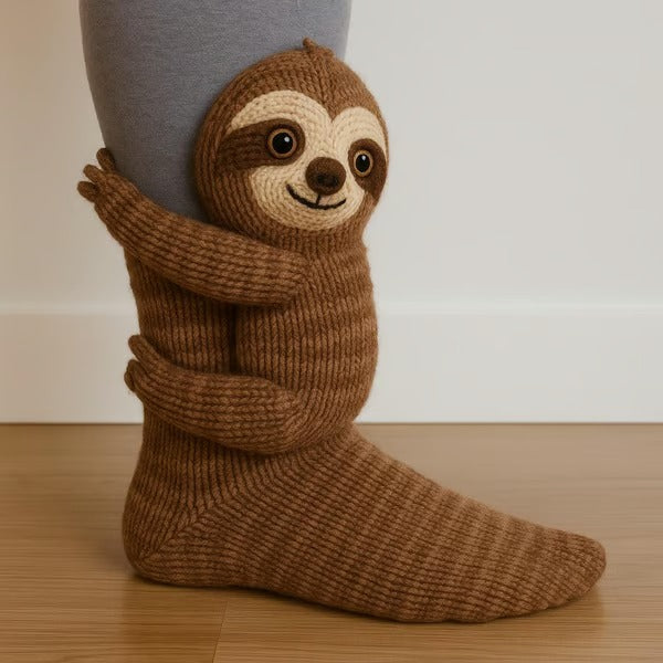 Snuggle | Adorable Sloth Socks