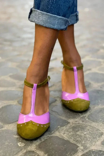 Dakota | Closed Sandal With T-Bar Strap