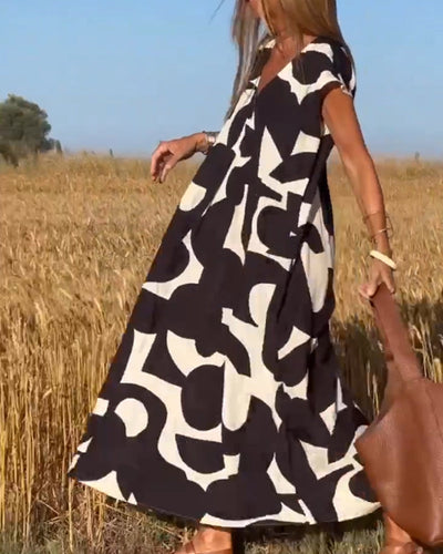 Kendall - Relaxed Abstract Dress