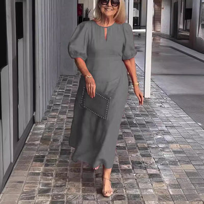 Juliana - Elegant Puff-Sleeve Dress