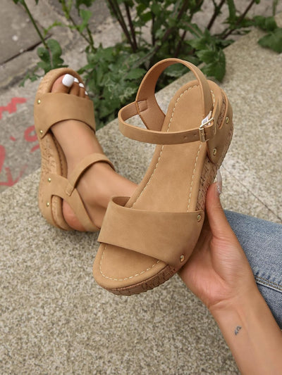 Elaria - Elegant Wedge Sandals