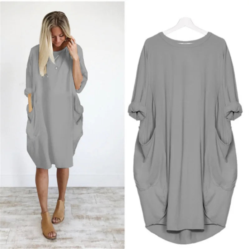 Miranda - Comfortable Tummy Covering Dress