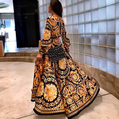 Melody - Boho V-Neck Summer Maxi Dress