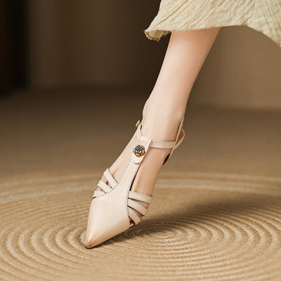 Viara Genuine Leather Heels