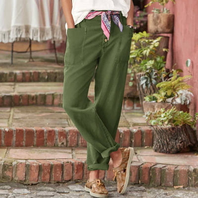 Cotton pants "Lazy Sunday" – Chic & casual