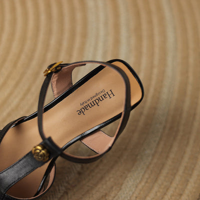 Viara Genuine Leather Heels