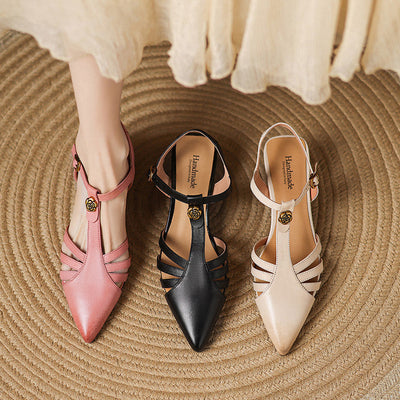 Viara Genuine Leather Heels