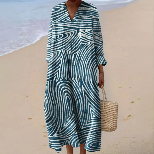 Soraya - Bohemian Dress with Ethnic Print