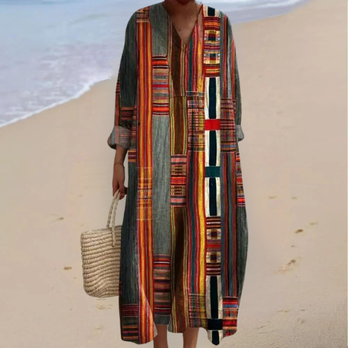 Alma - Woven Ethnic Dress