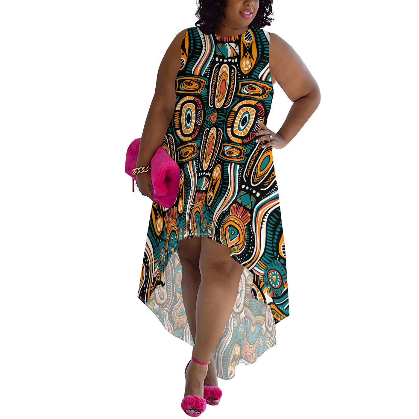 Casual Outing Radiant Dress - Relaxed Fit