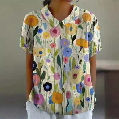 Weekend Poised Blouse - Loose Fit