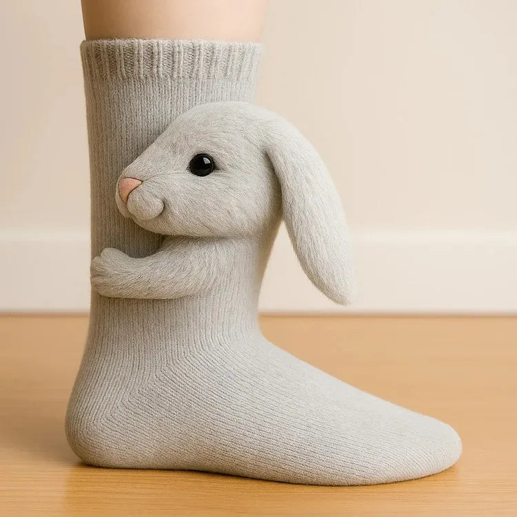 Bunnykins | Adorable Bunny Pattern Socks