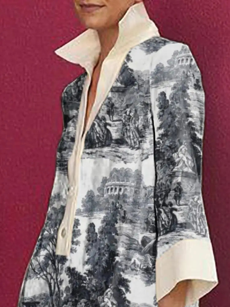 Nadia | Retro Mini Tunic Dress