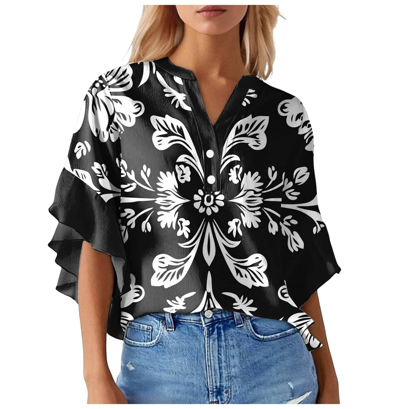 Everyday Refined Blouse - Loose Fit