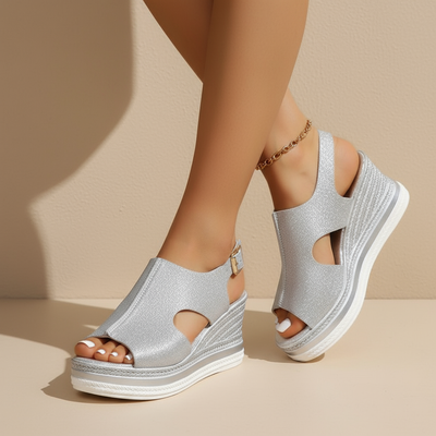 Marivelle - Relaxed Wedge Sandals