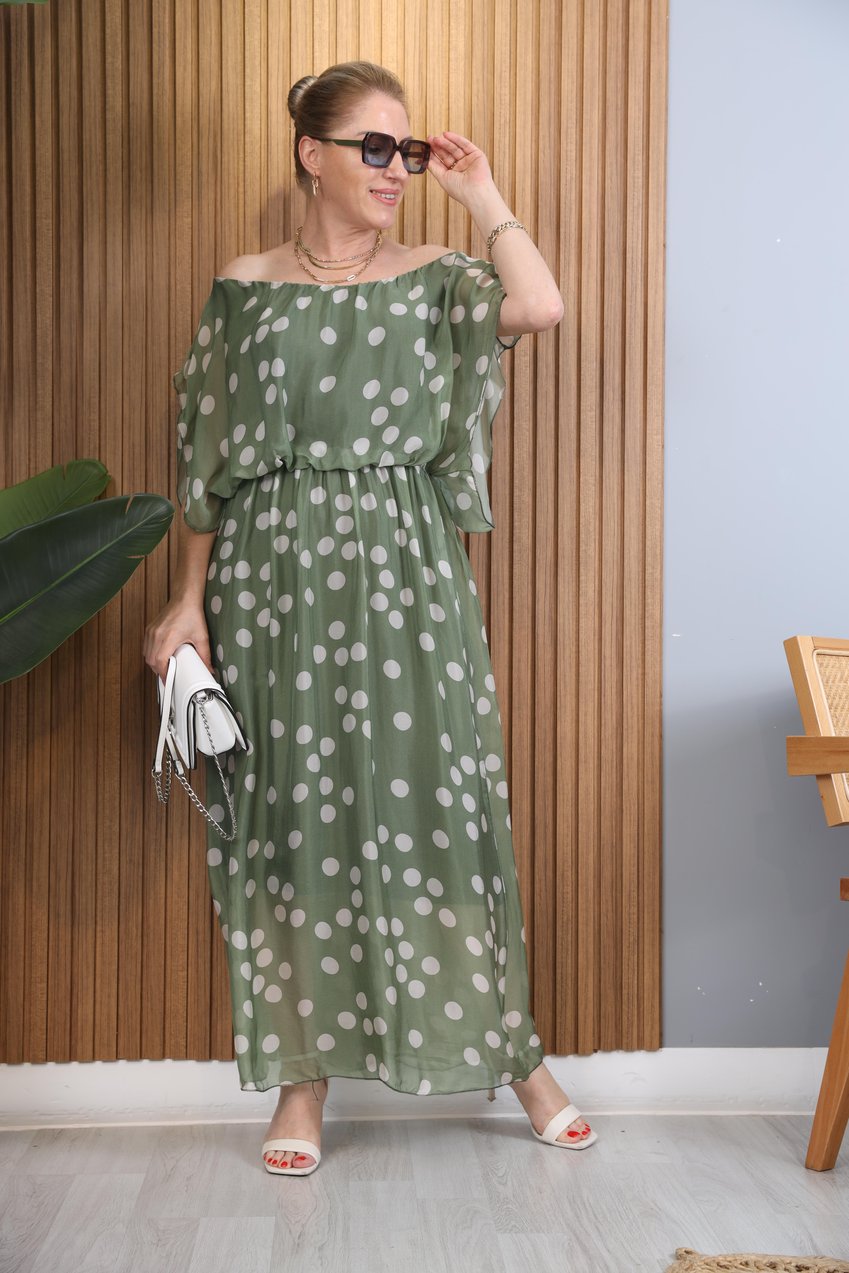 Houston |  Polka Dot Pattern Dress