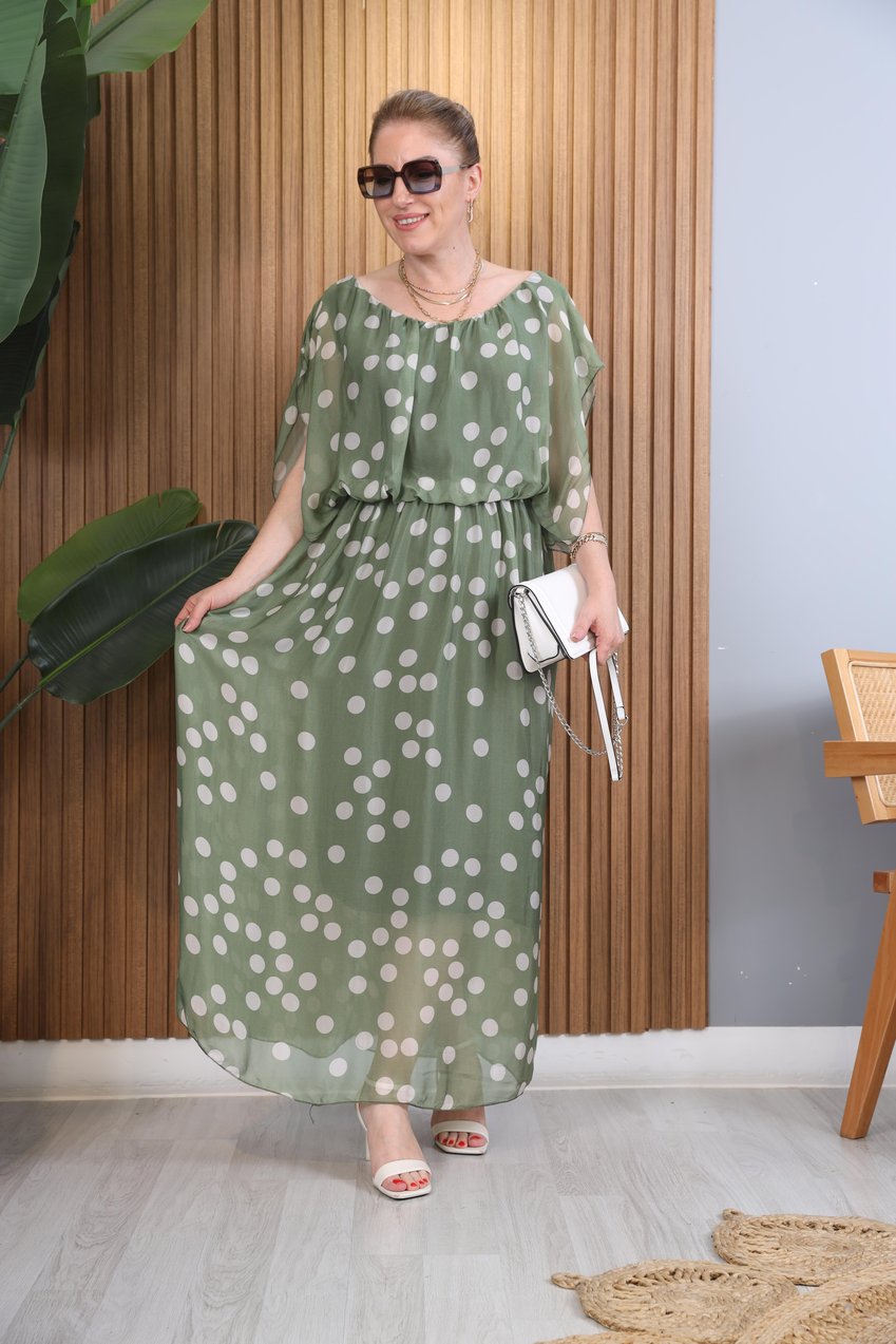 Houston |  Polka Dot Pattern Dress