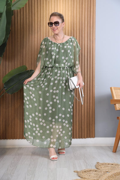 Houston |  Polka Dot Pattern Dress