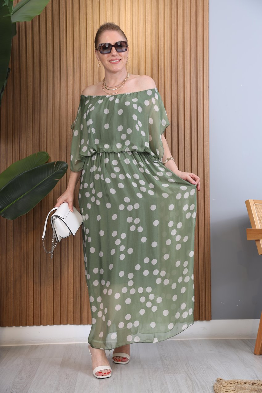 Houston |  Polka Dot Pattern Dress