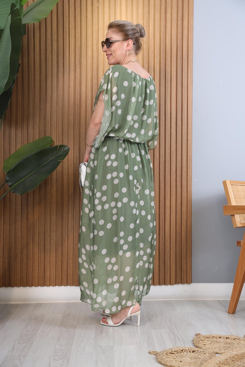 Houston |  Polka Dot Pattern Dress