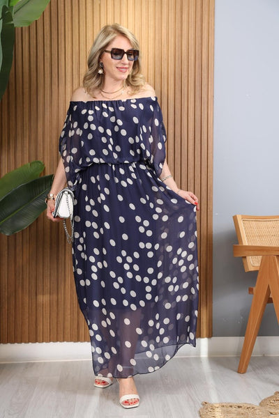 Houston |  Polka Dot Pattern Dress