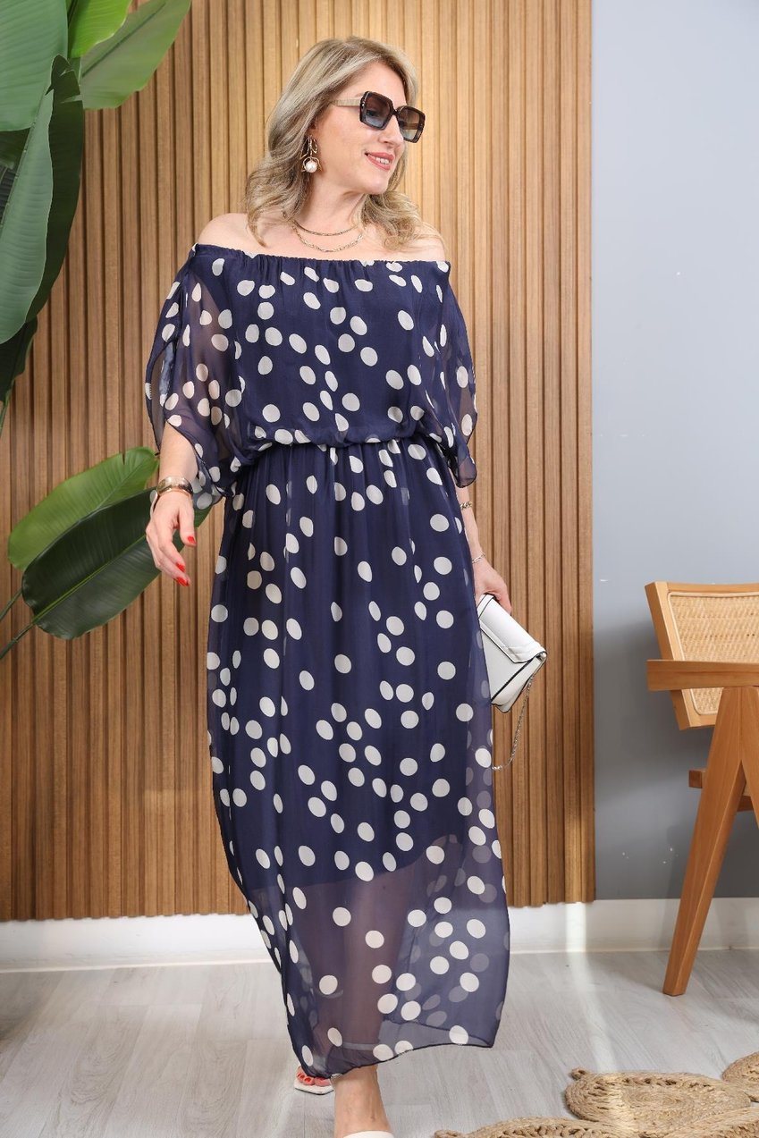 Houston |  Polka Dot Pattern Dress