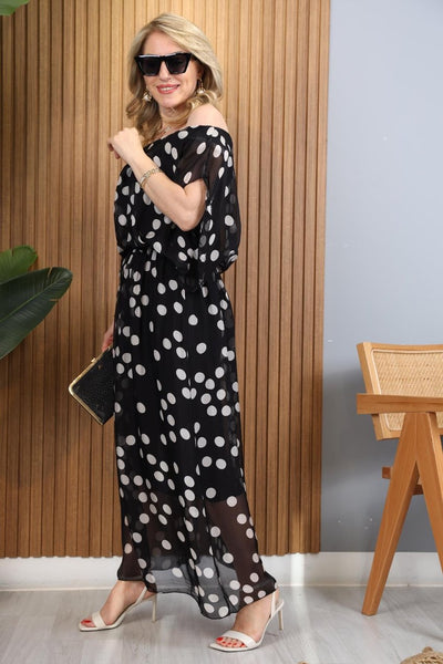 Houston |  Polka Dot Pattern Dress