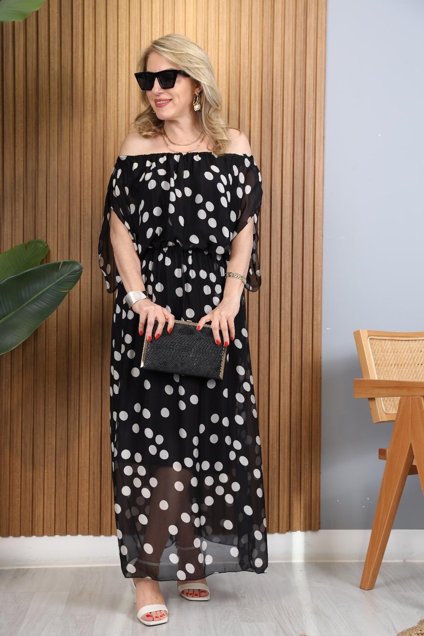 Houston |  Polka Dot Pattern Dress