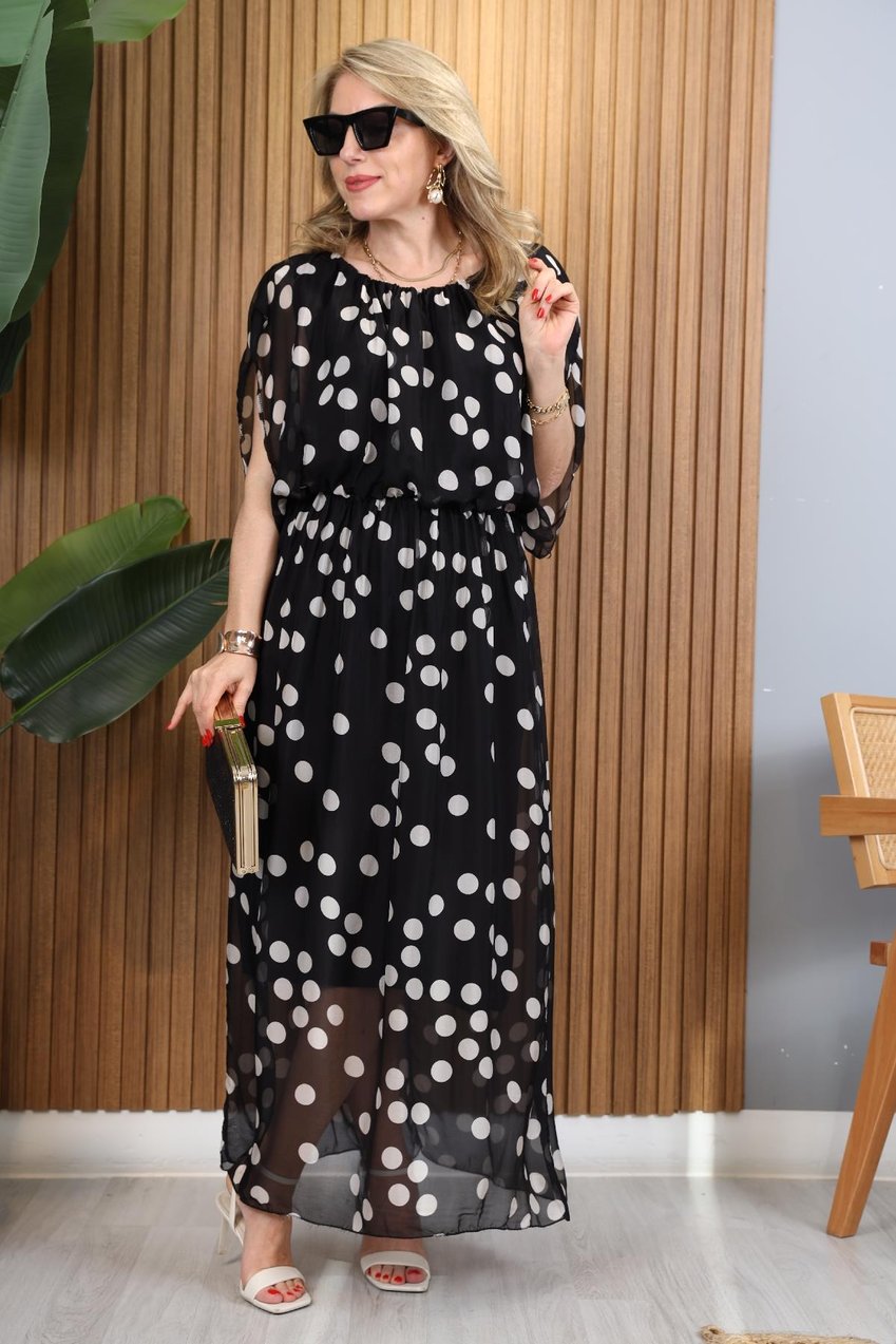 Houston |  Polka Dot Pattern Dress