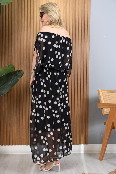 Houston |  Polka Dot Pattern Dress