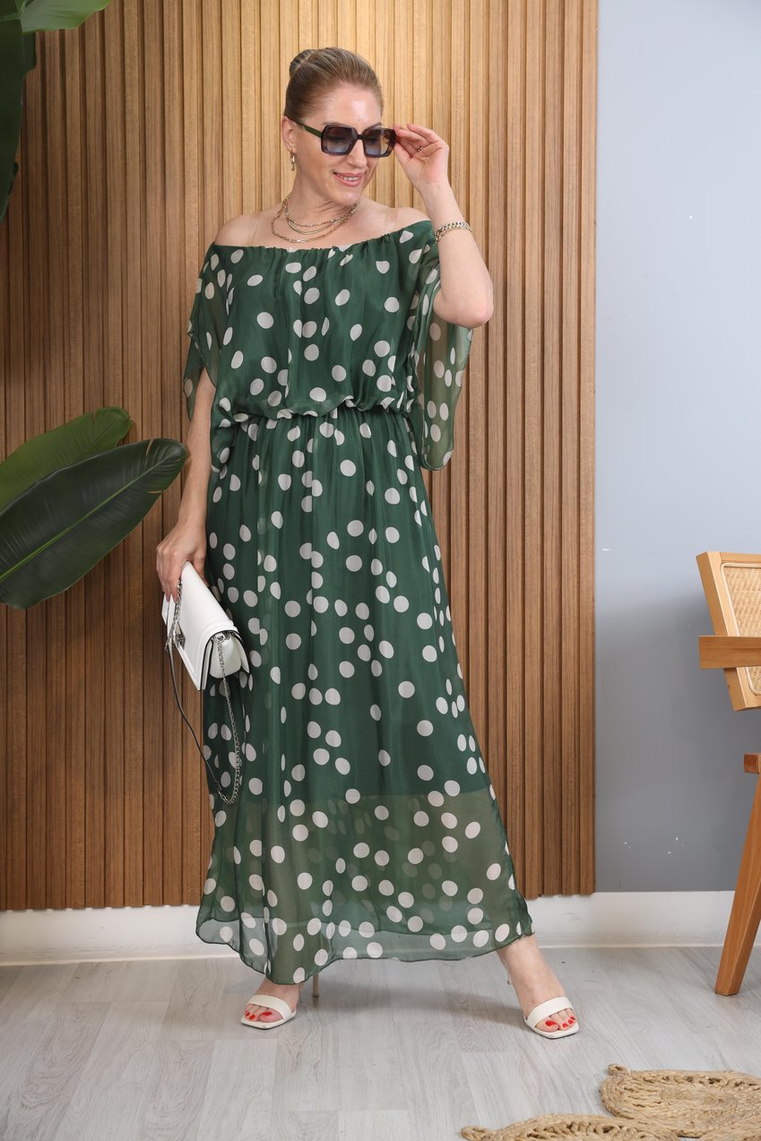 Houston |  Polka Dot Pattern Dress