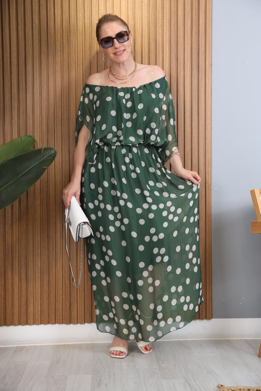 Houston |  Polka Dot Pattern Dress