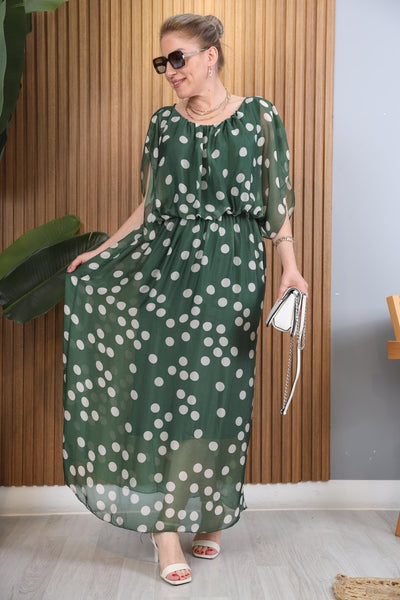 Houston |  Polka Dot Pattern Dress