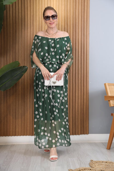 Houston |  Polka Dot Pattern Dress