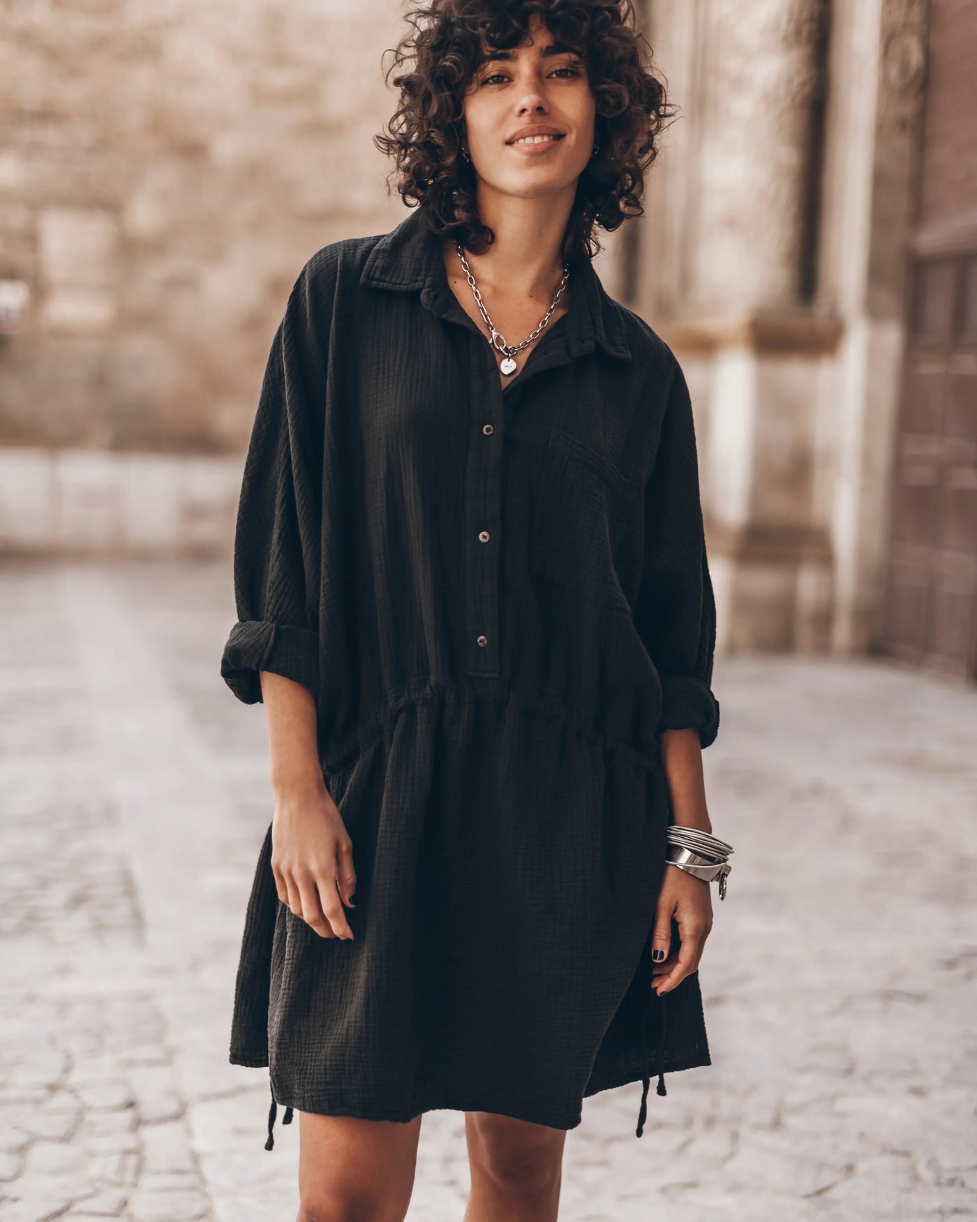 Honora - Classic Shirt Dress