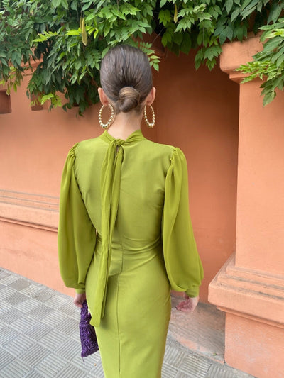 Monaco Pistachio Dress