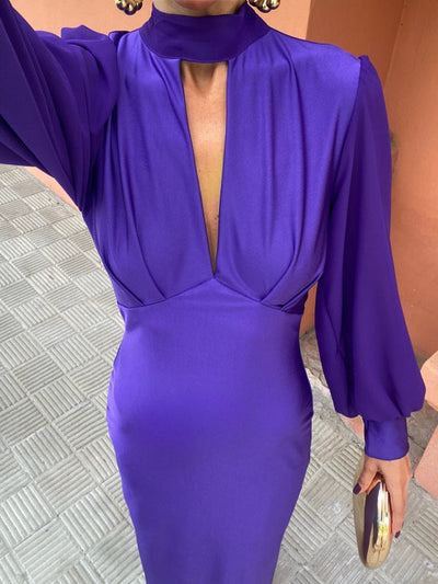 Monaco Purple Dress
